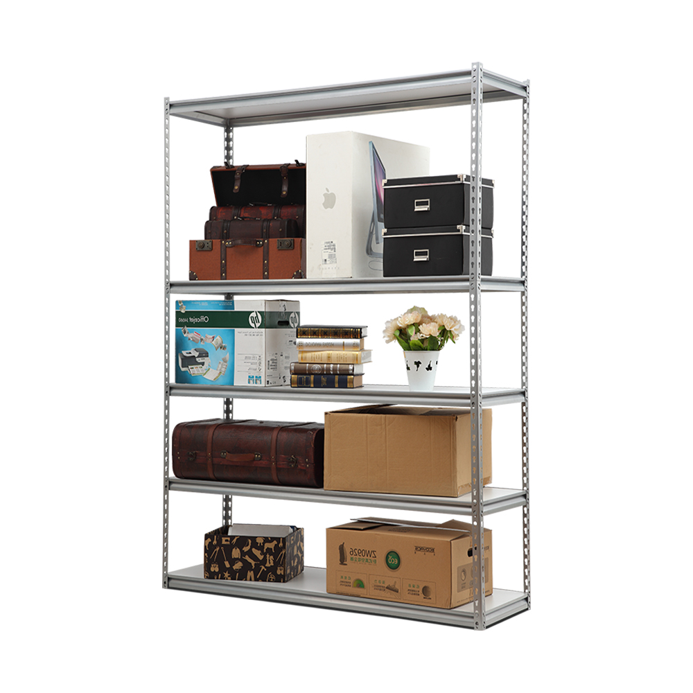 5-Layer Adjustable Metal Storage Rack for Home, Office & Warehouse